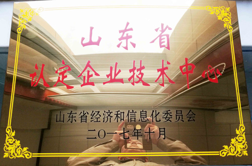 2017年山東省（shěng）認（rèn）定企（qǐ）業技（jì）術中心